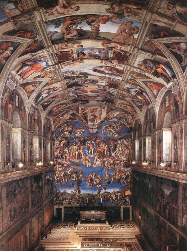 Michelangelo : Sistine Chapel, Vatican City