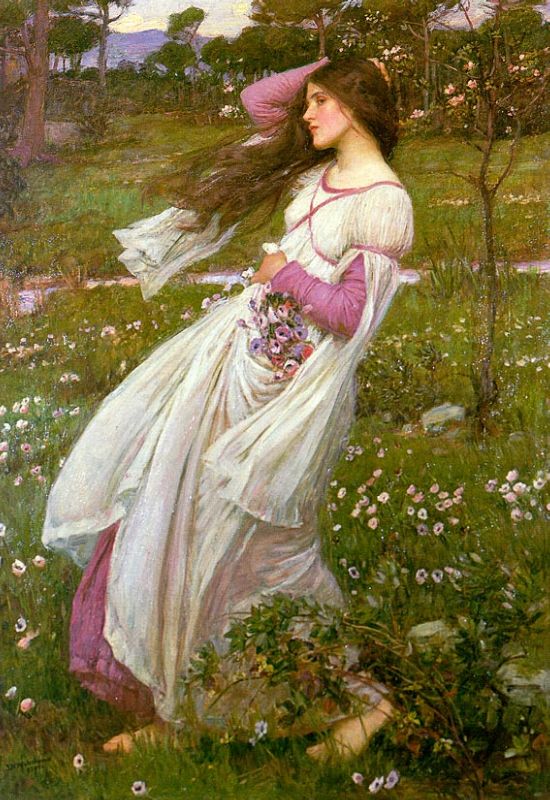 Wind flower_John William Waterhouse